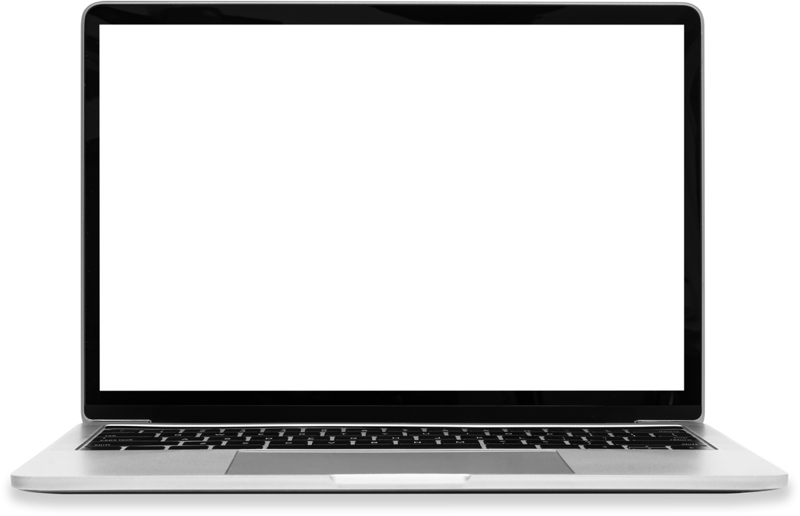 Blank Laptop Screen